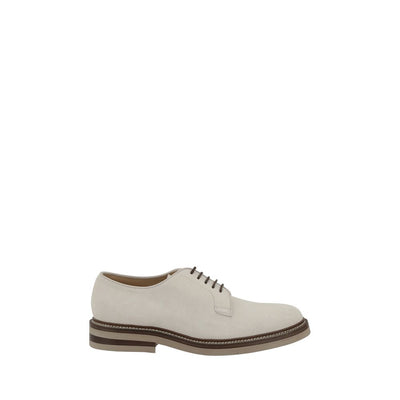 Brunello Cucinelli Suède Derby veterschoenen
