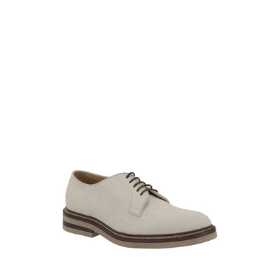 Brunello Cucinelli Suède Derby veterschoenen