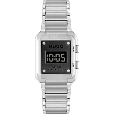 Montre Hugo Boss en acier inoxydable argenté