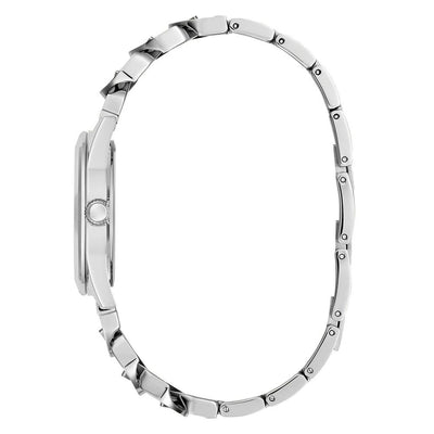 Guess grijs roestvrijstalen horloge