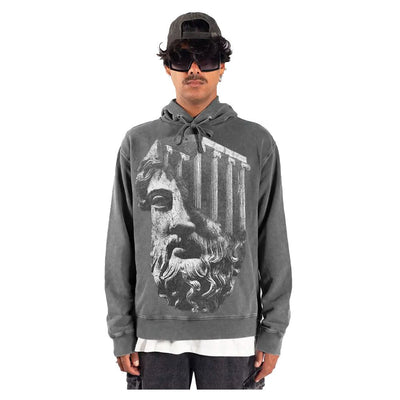 Pull en coton gris Diego Venturino