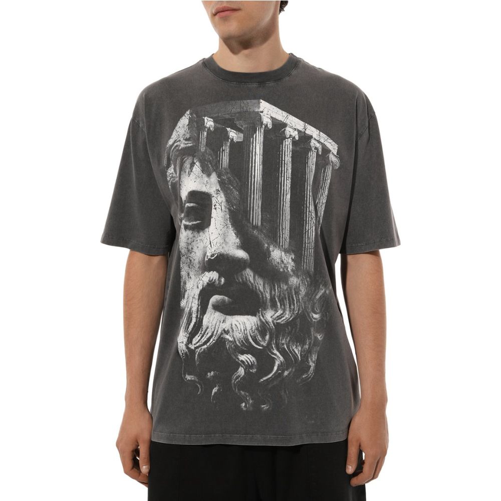 Diego Venturino grijs katoenen T-shirt