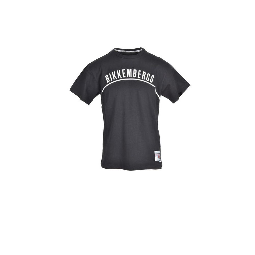 Bikkembergs Zwart Katoenen T-shirt