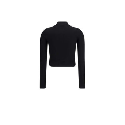 Polo Courrèges avec détail torsadé