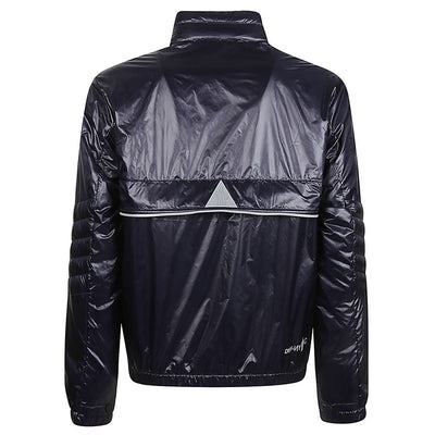 Veste Moncler en polyamide bleu