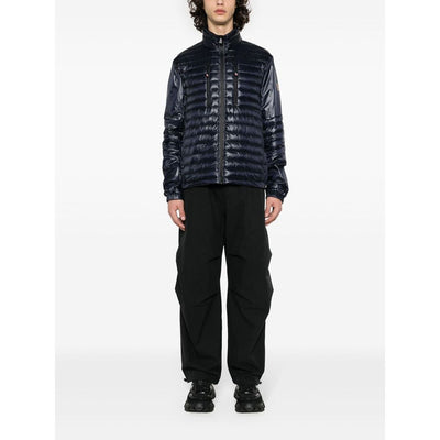Veste Moncler en polyamide bleu