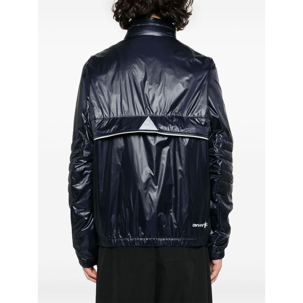 Veste Moncler en polyamide bleu