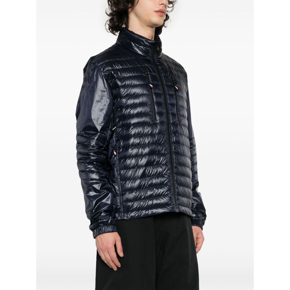 Veste Moncler en polyamide bleu