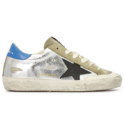 Golden Goose Grijze Kalfsleren Sneaker