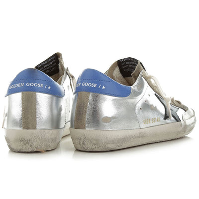 Golden Goose Grijze Kalfsleren Sneaker