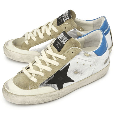 Golden Goose Grijze Kalfsleren Sneaker