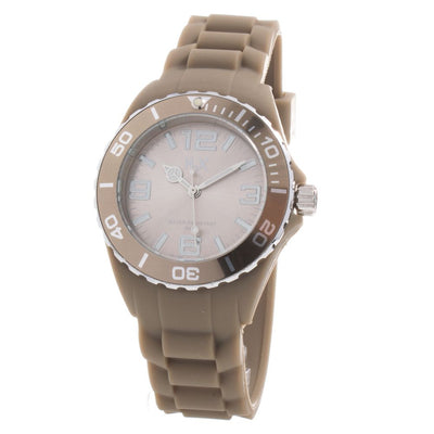 Haurex Bruin Rubberen Horloge