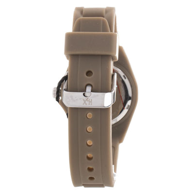 Haurex Bruin Rubberen Horloge