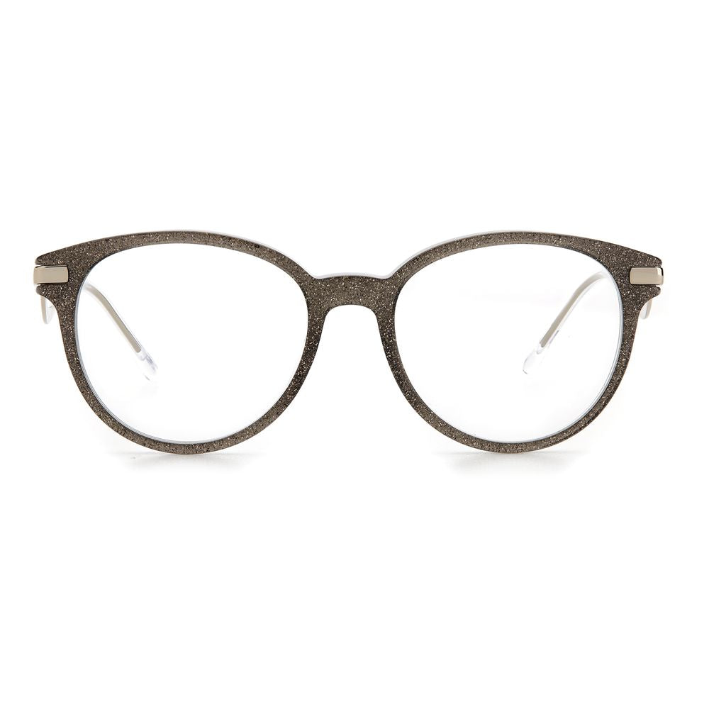 Montures en acétate gris Jimmy Choo