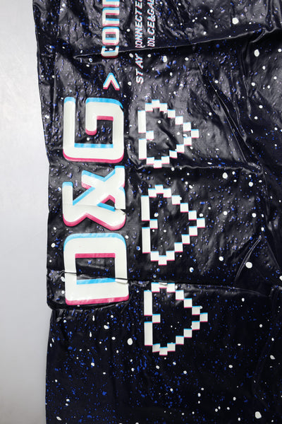 Dolce &amp; Gabbana donkerblauwe DG Game Print katoenen joggingbroek