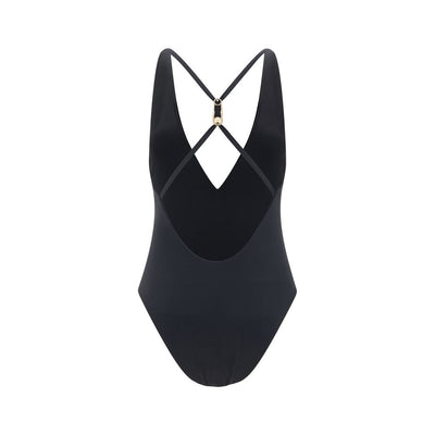 Versace Safety Pin One Piece Swimsuit