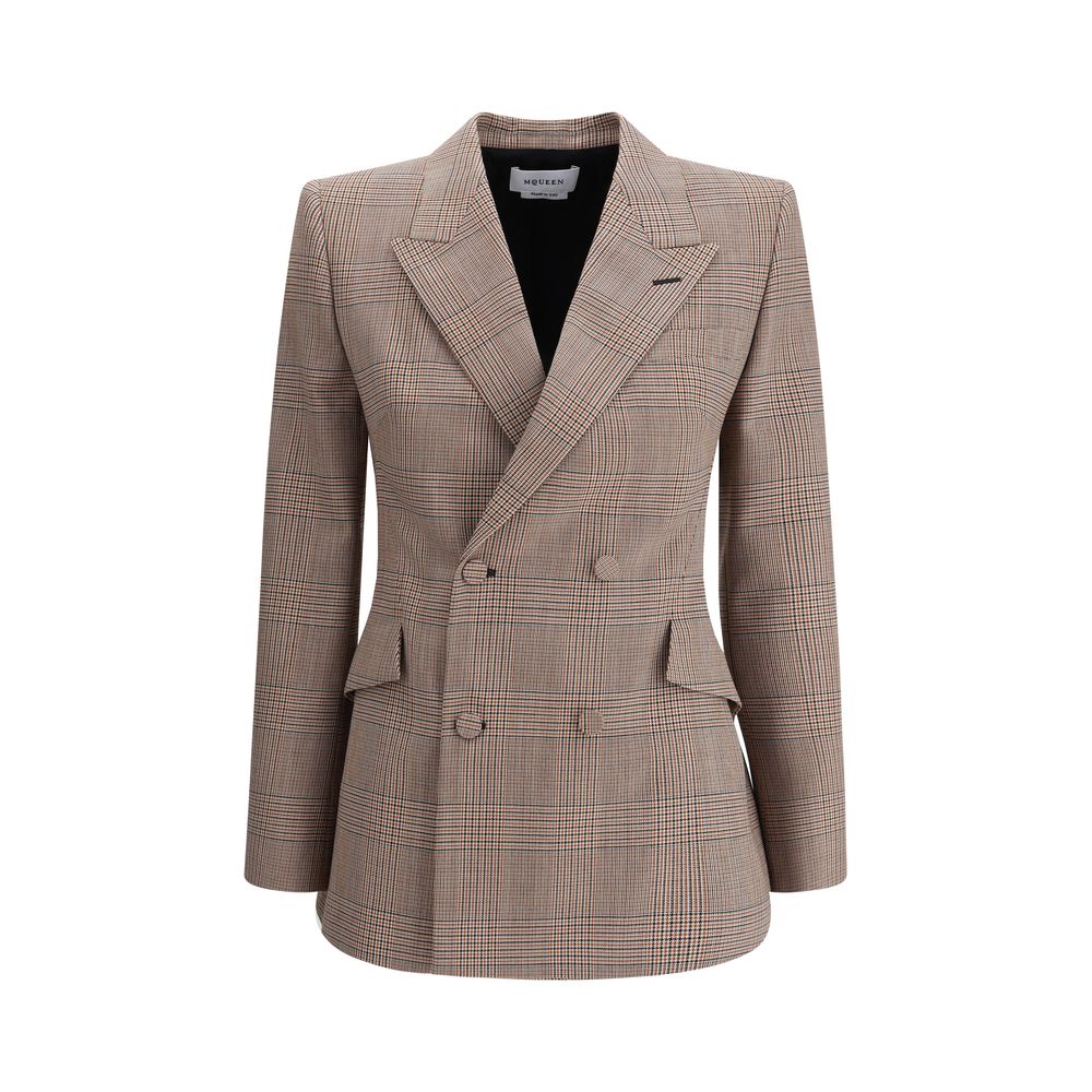 Blazer en laine Alexander McQueen