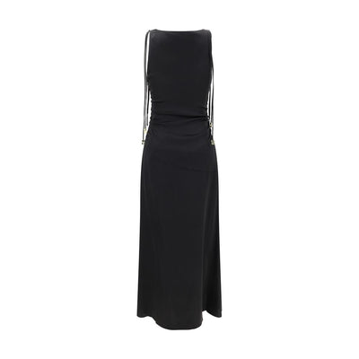 Ganni Satin Long Dress