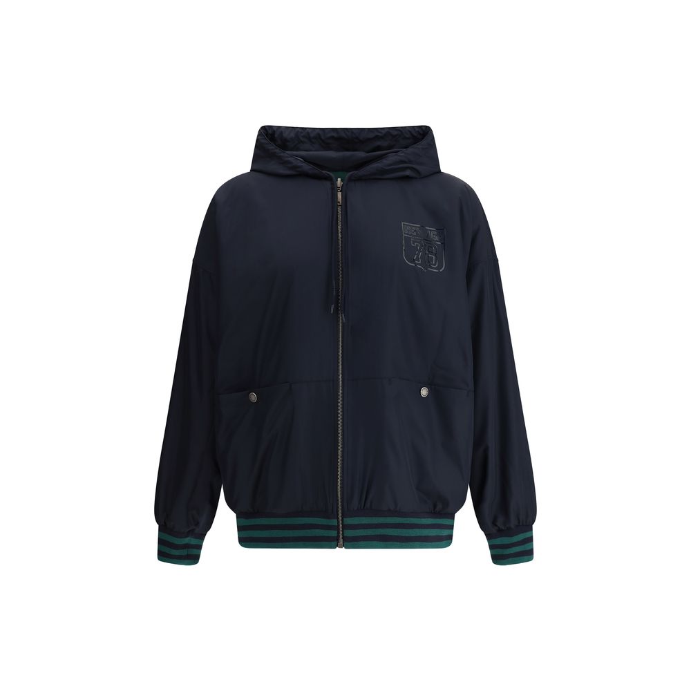 Veste à capuche réversible Golden Goose