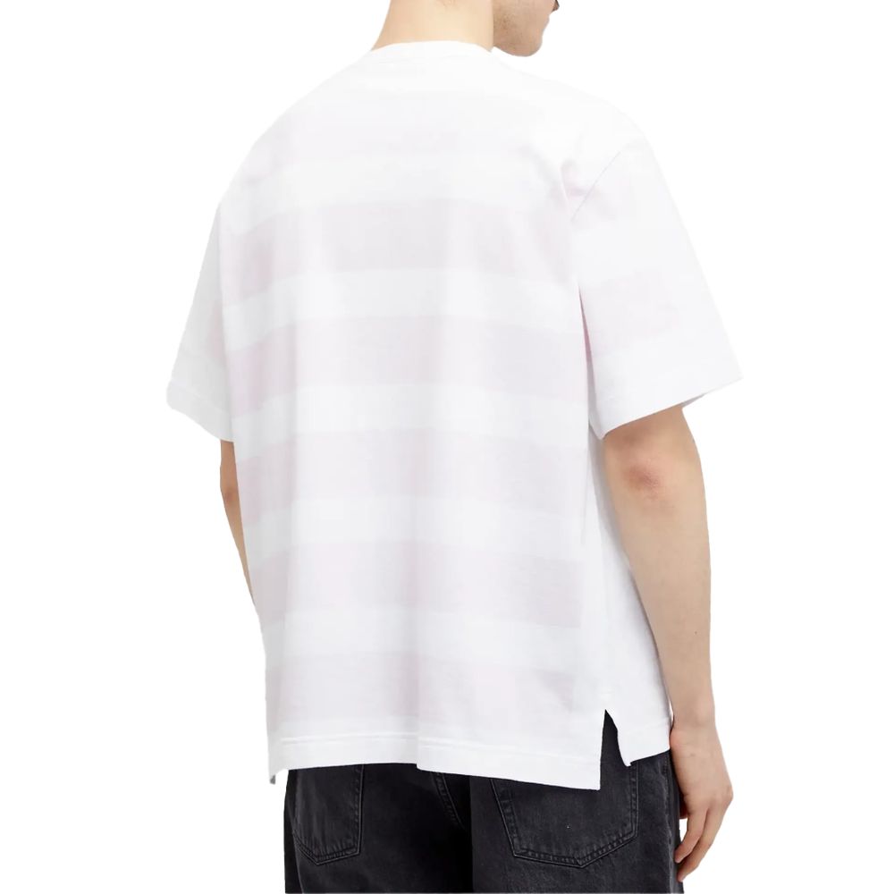 T-shirt en coton blanc Stone Island