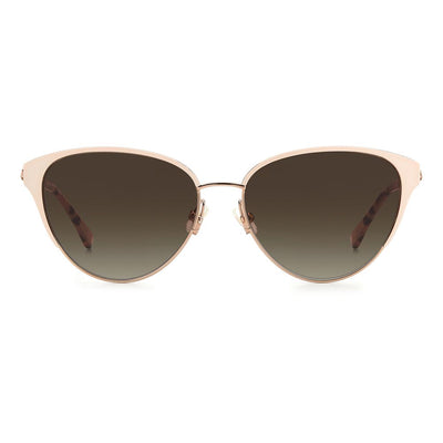 Lunettes de soleil Kate Spade en métal rouge