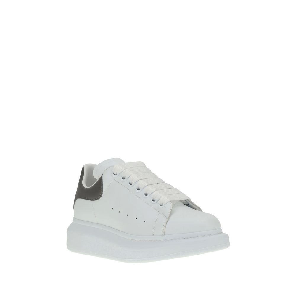 Alexander McQueen leren sneakers