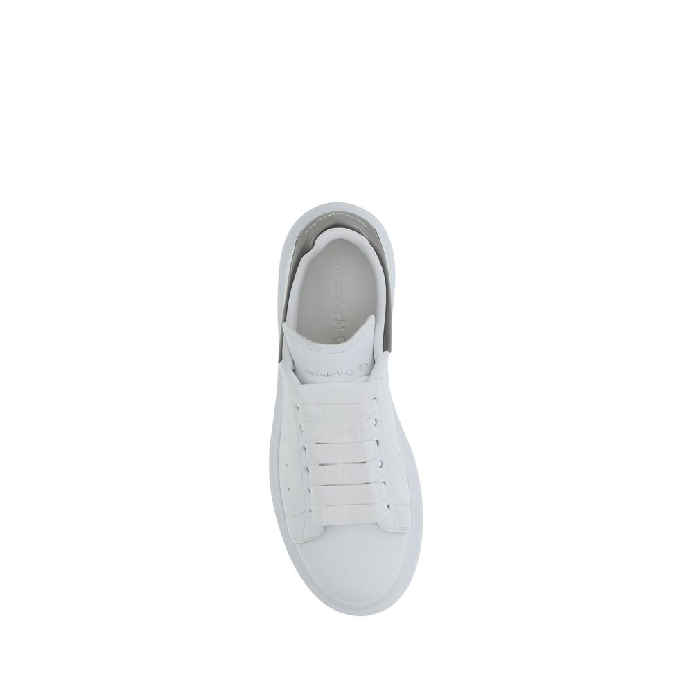 Alexander McQueen leren sneakers