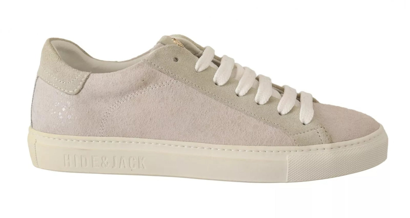 HIDE &amp; JACK Off White Low Top Veterschoenen