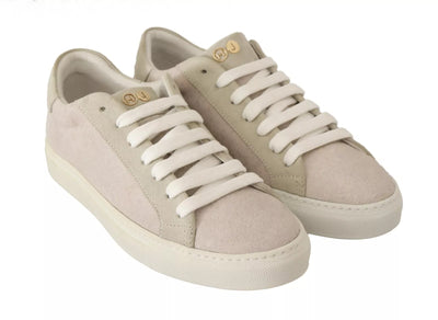HIDE &amp; JACK Off White Low Top Veterschoenen