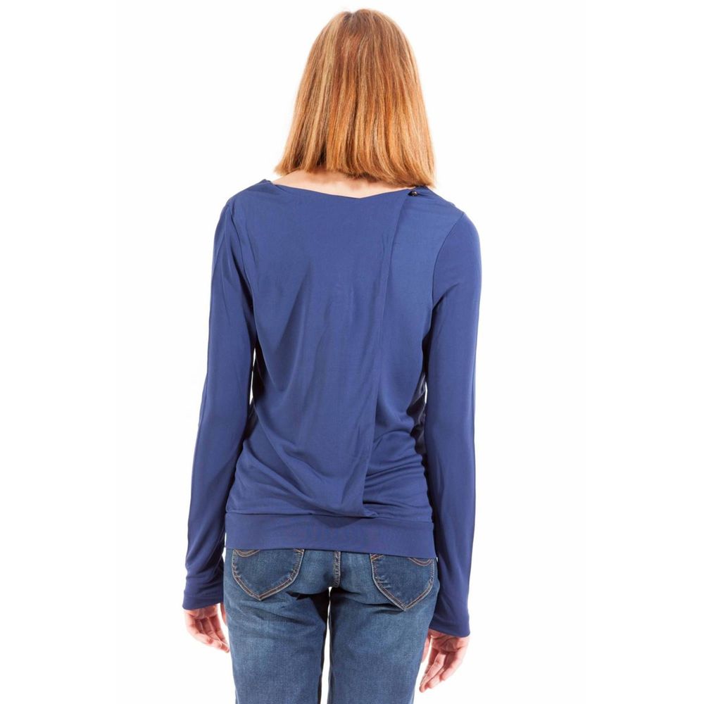 Gant Blauw Viscose Dames T-shirt