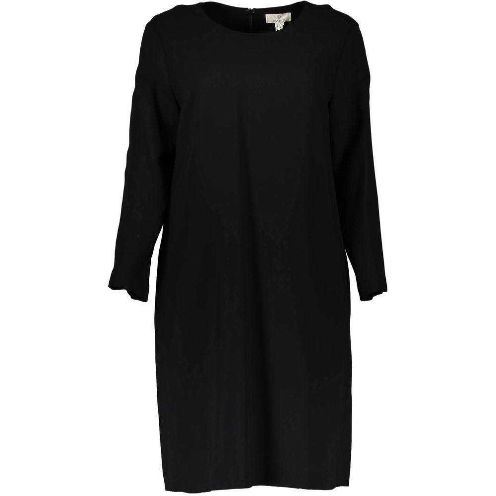Robe Gant en viscose noire pour femme