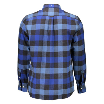 Chemise homme en coton bleu Gant