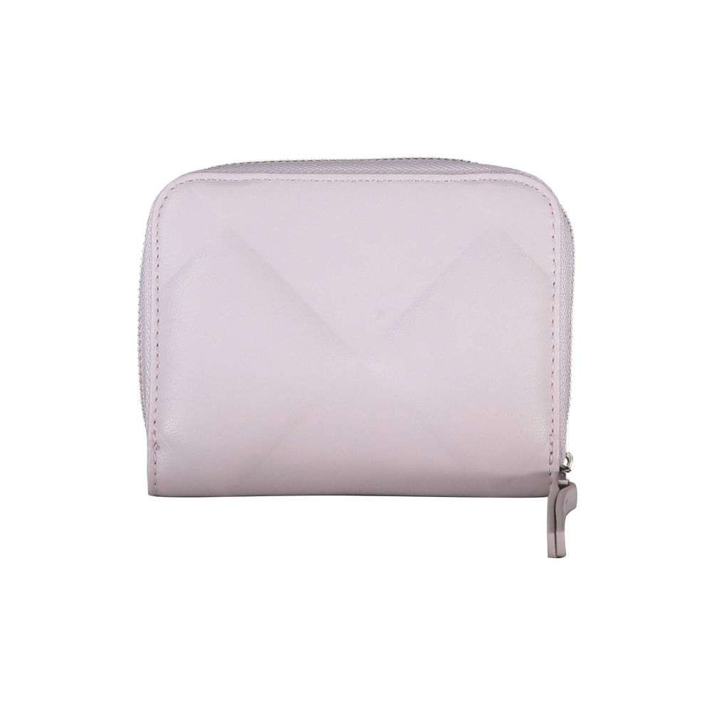 Calvin Klein Paarse Polyester Dames Portemonnee