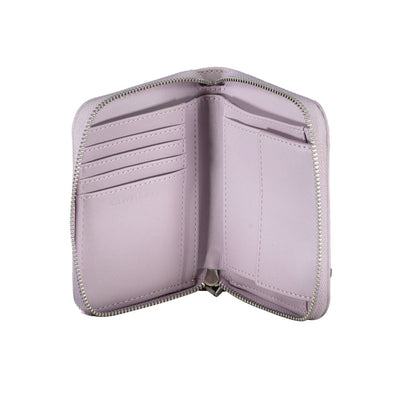 Calvin Klein Paarse Polyester Dames Portemonnee
