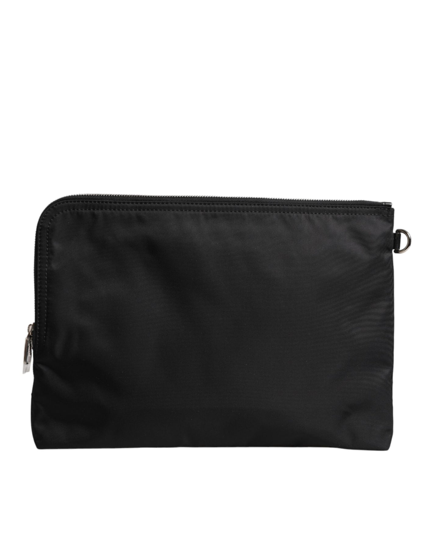 Pochette en nylon noir imprimé DG Milano Dolce &amp; Gabbana