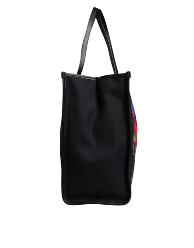 Sac cabas Dolce &amp; Gabbana à imprimé graphique multicolore et anse supérieure