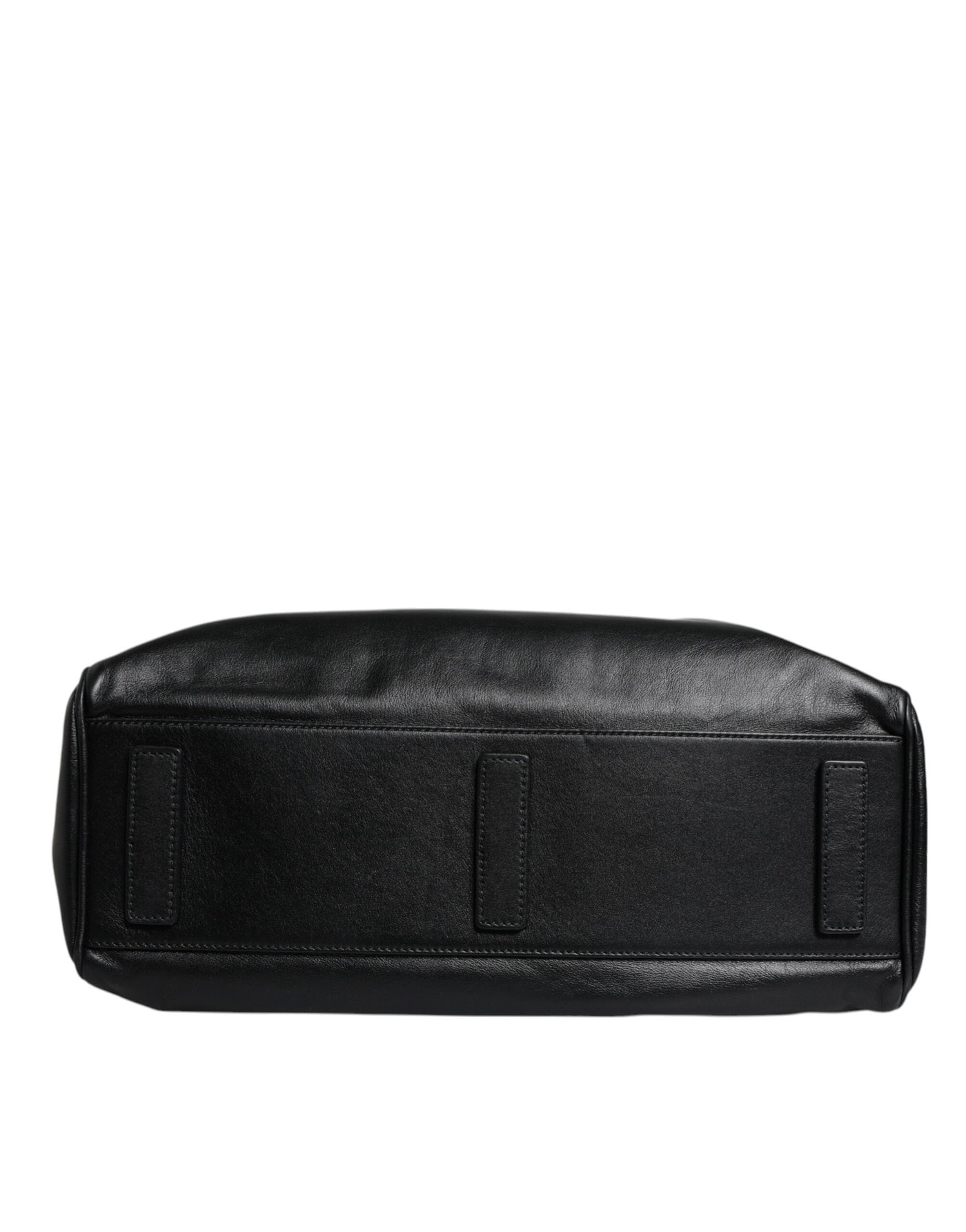 Sac bandoulière en cuir noir Dolce &amp; Gabbana