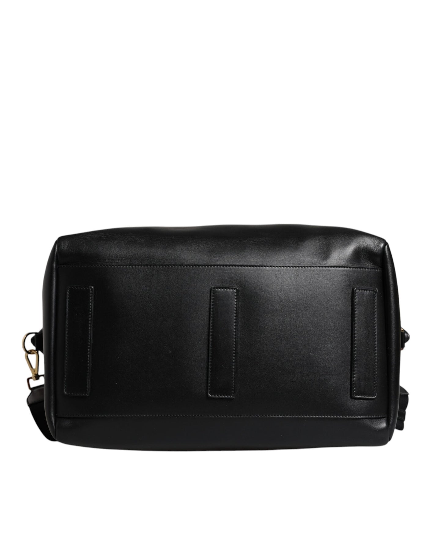 Sac de voyage à bandoulière en cuir de veau noir Dolce &amp; Gabbana