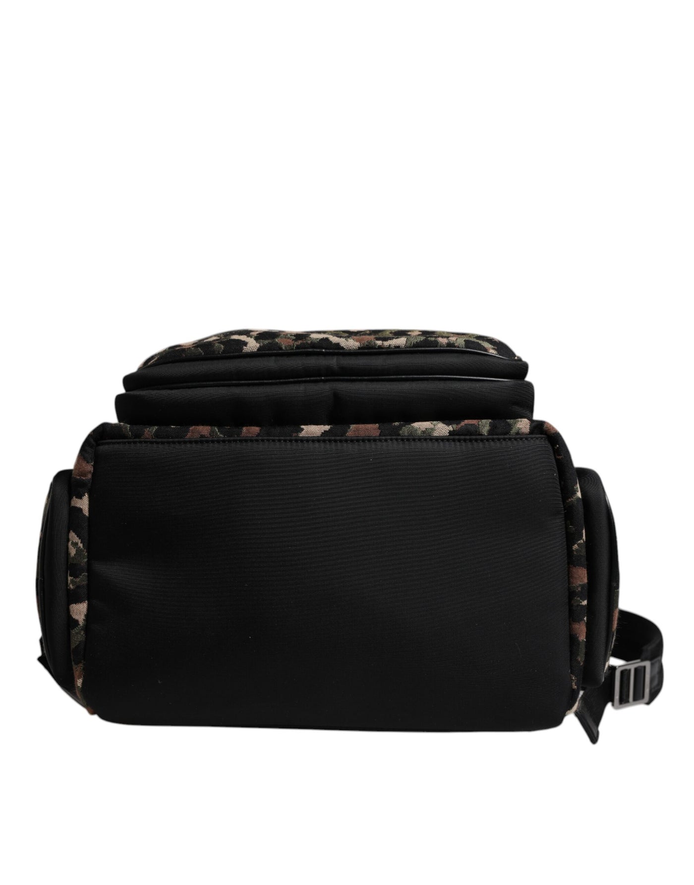 Sac à dos Dolce &amp; Gabbana pour homme avec plaque logo DG et imprimé léopard multicolore