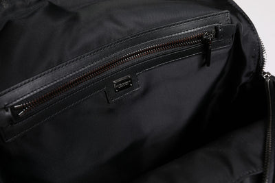 Sac à dos Dolce &amp; Gabbana pour homme avec plaque logo DG et imprimé léopard multicolore