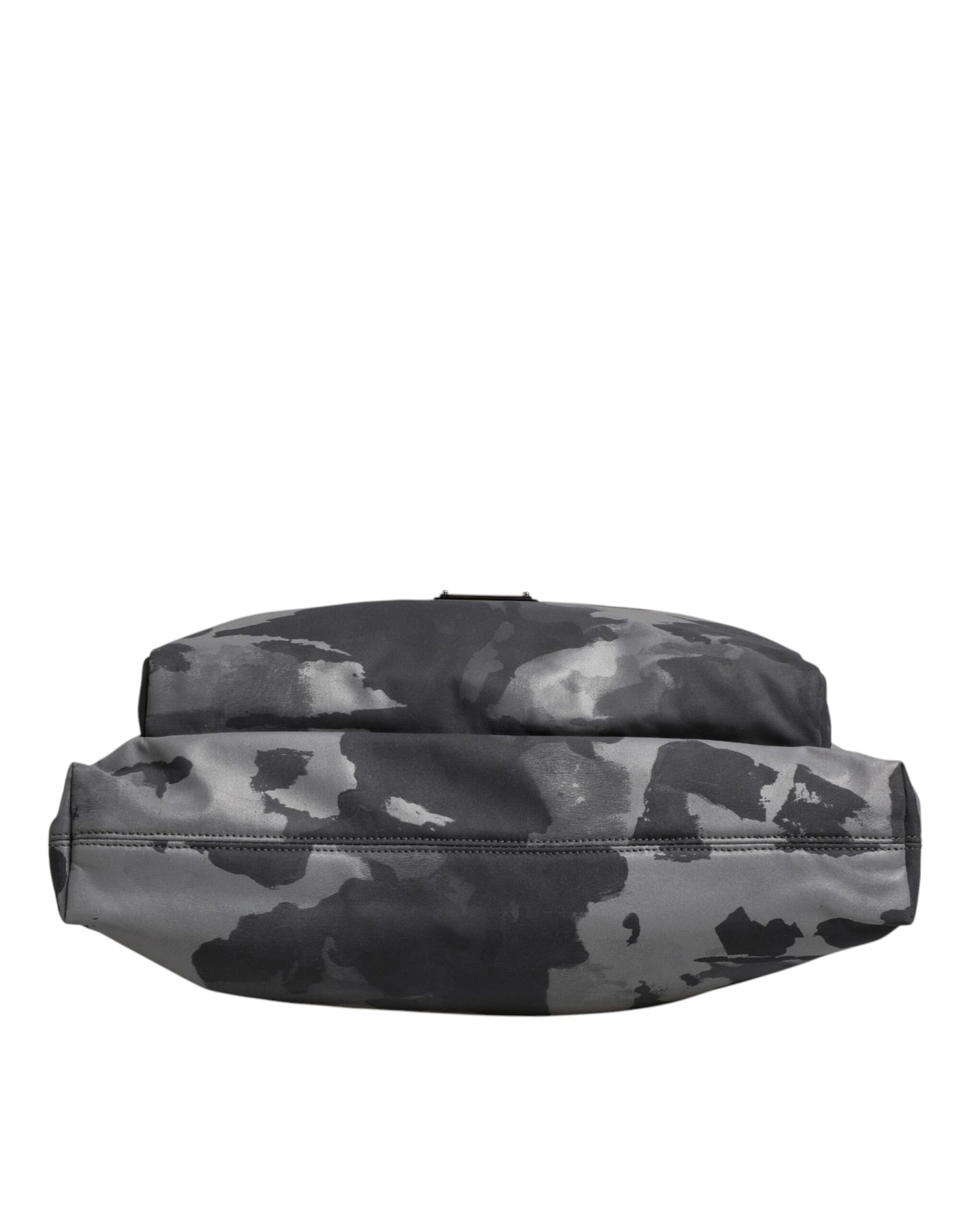 Sac fourre-tout en coton camouflage gris Dolce &amp; Gabbana à compartiments multiples