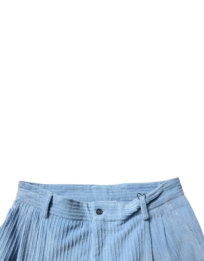Jean skinny en velours côtelé bleu clair Dolce &amp; Gabbana