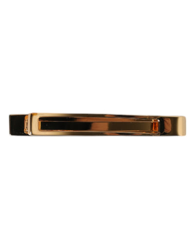 Dolce &amp; Gabbana stropdas clip met goudkleurig messing logo