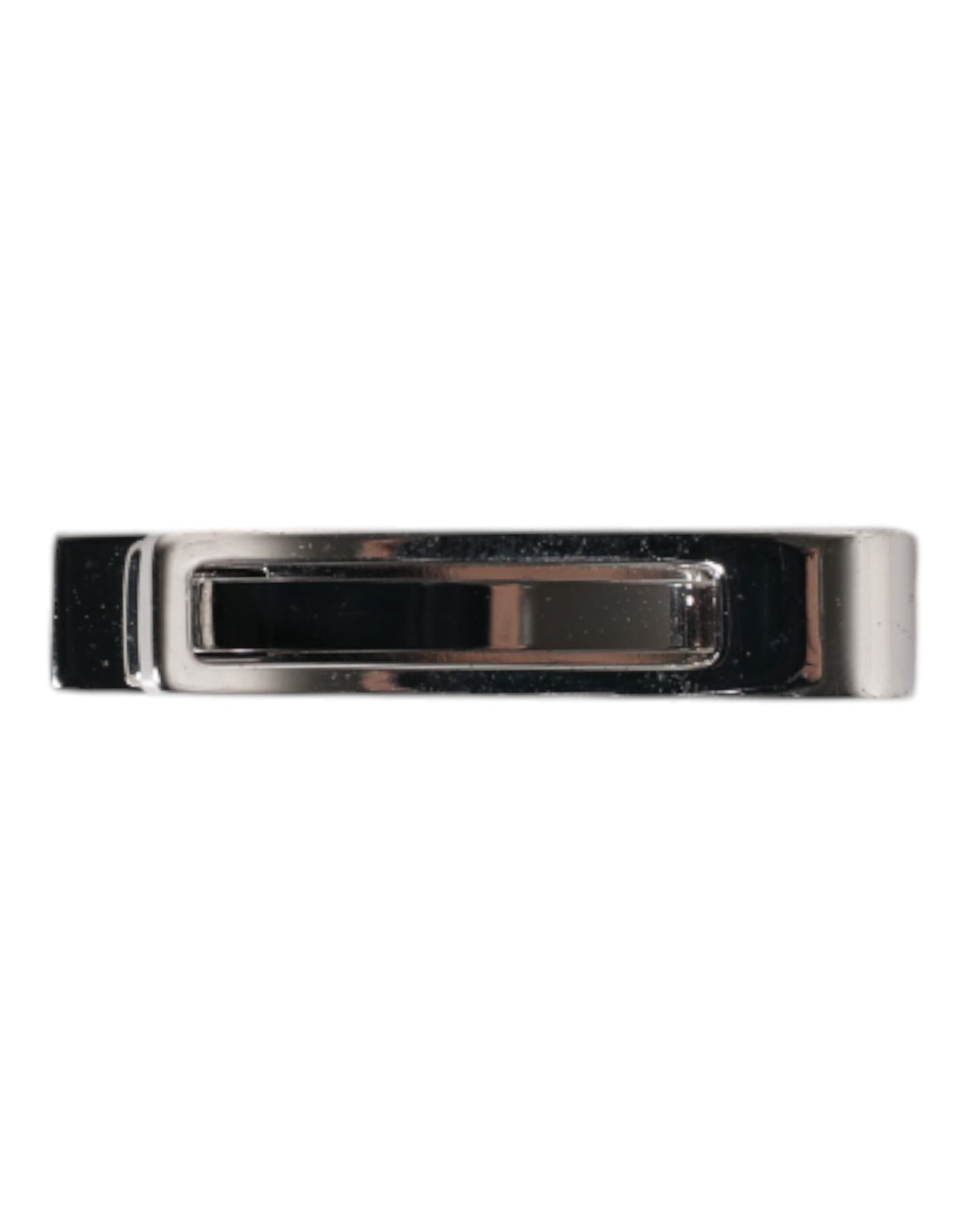 Dolce &amp; Gabbana zilveren messing stropdas clip met logo
