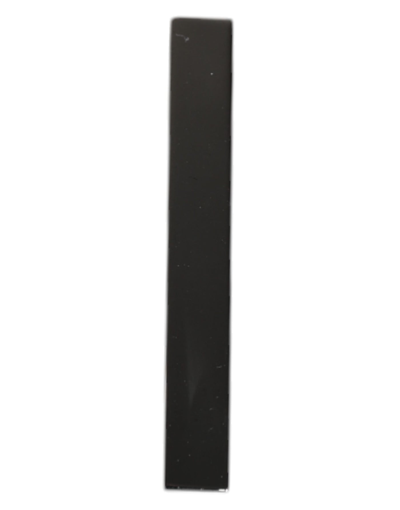 Dolce &amp; Gabbana Zwarte Toon Messing Logo Gemerkte Stropdas Clip Bar