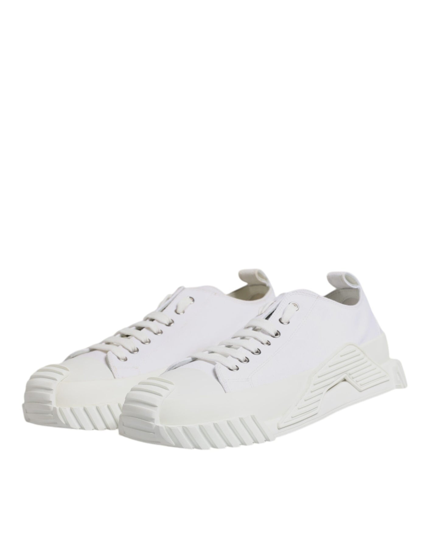 Dolce &amp; Gabbana witte leren lage NS1 sneakers