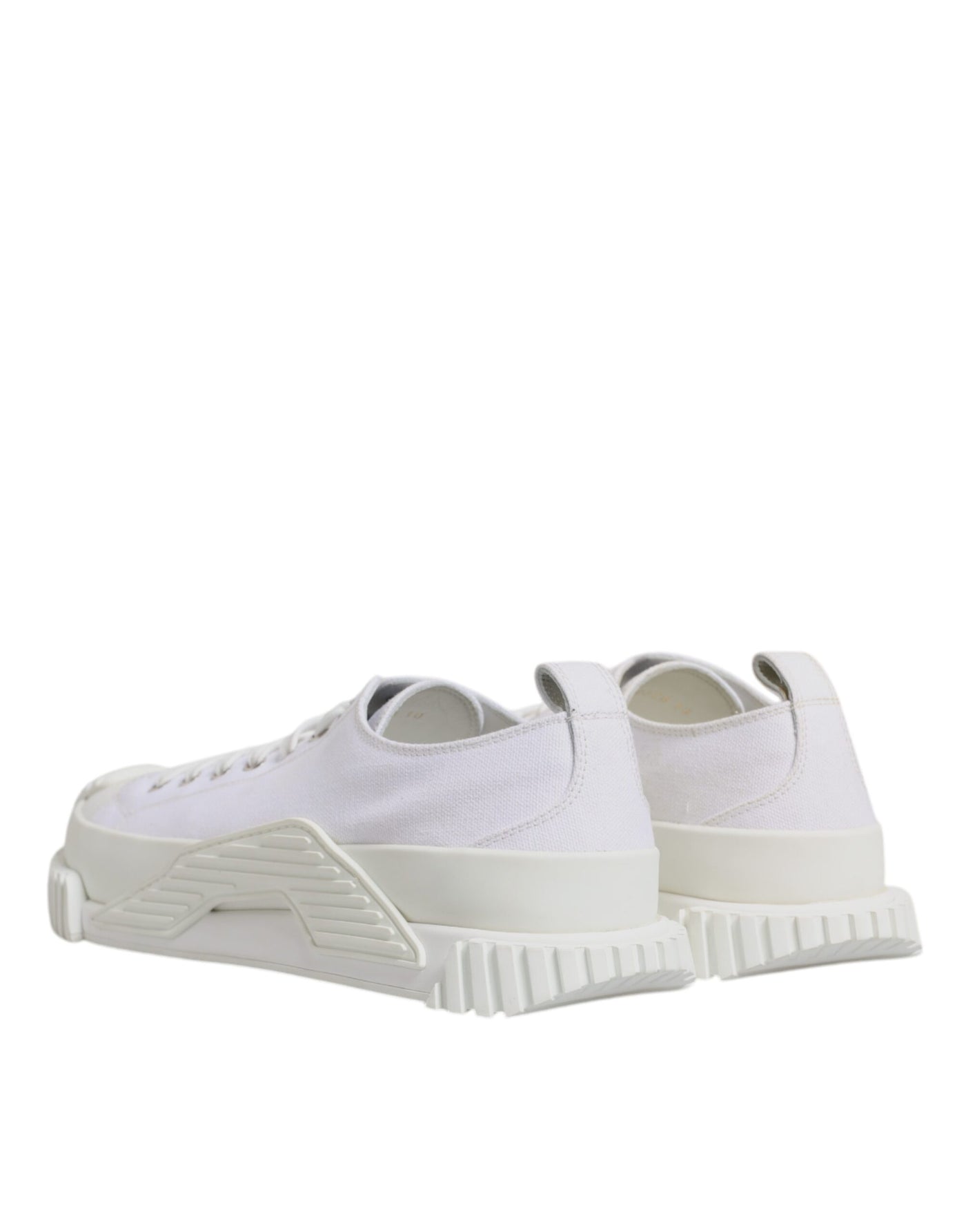 Dolce &amp; Gabbana witte leren lage NS1 sneakers