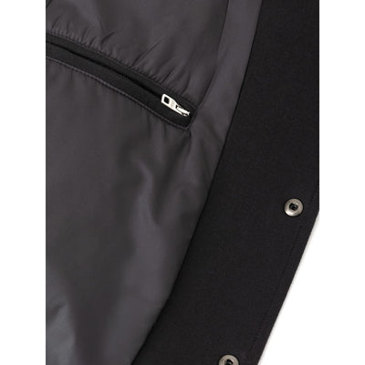 Dolce &amp; Gabbana Zwarte Viscose Jassen &amp; Mantels