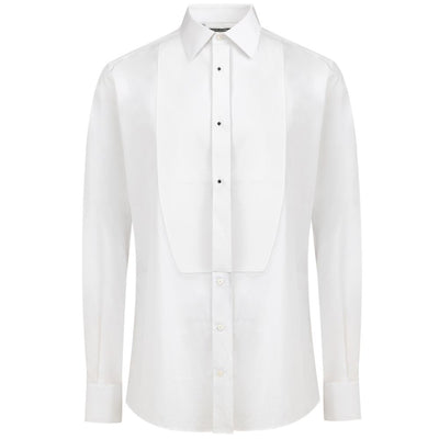 Dolce & Gabbana White Cotton Shirt