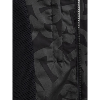 Dolce & Gabbana Black Polyester Jackets & Coat